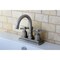 Kingston Brass KS8668ZX Millennium 4" Centerset Bathroom Faucet W/ Brass Pop-Up, Nickl KS8668ZX - alternate 2